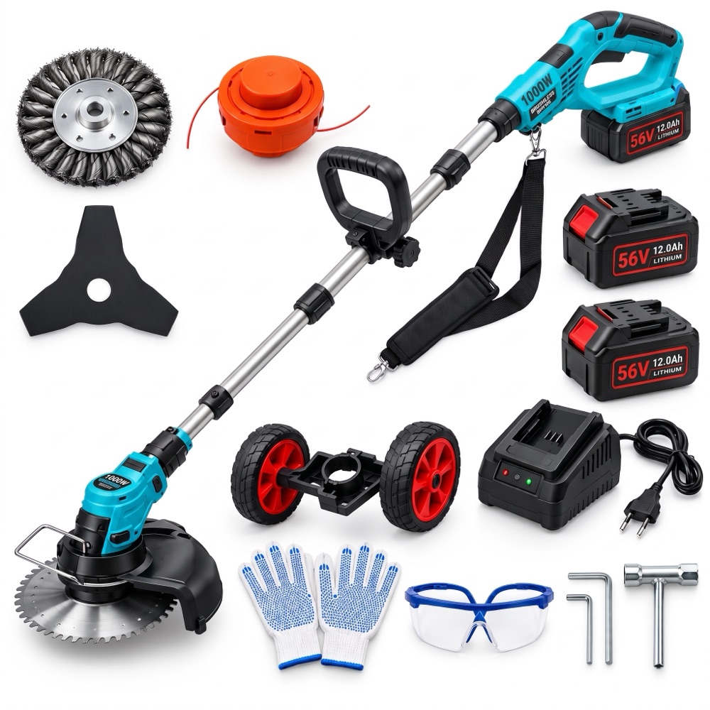 Verdiko G5 cordless brushless brush cutter 1000W – 5-in-1 kit